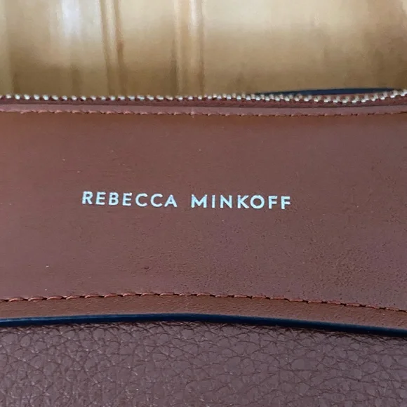 Rebecca Minkoff Brown Leather Tote Bag - Picture 2 of 15